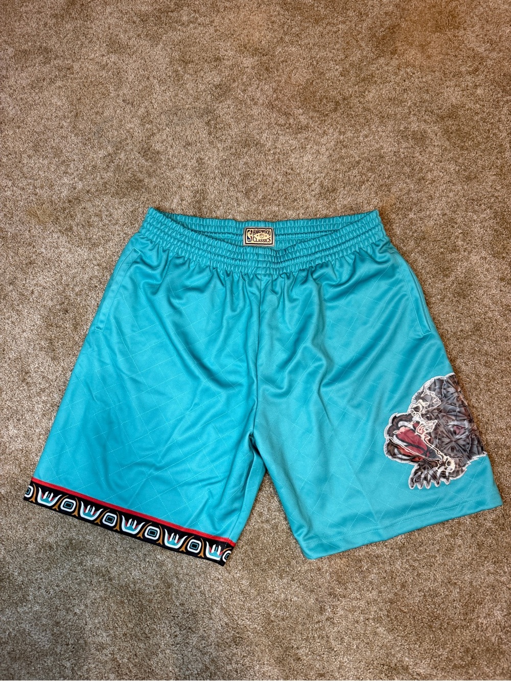Mitchell & Ness Vancouver Grizzlies 1996-97 Hardwood Classics Swingman Shorts